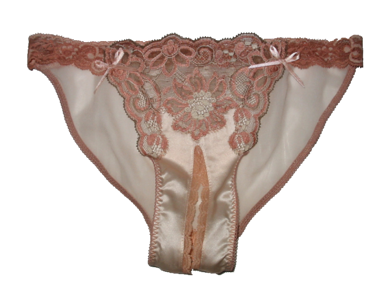 "Secret Garden" Ouvert Bikini Panty - Honeymoon lingerie by Frances Smily