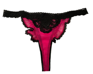 Flirty Fuchsia Thong