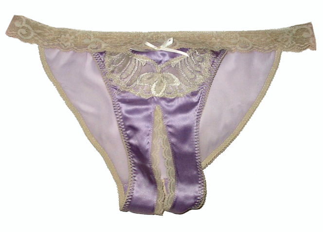 Lilac 'Ouvert' Panty