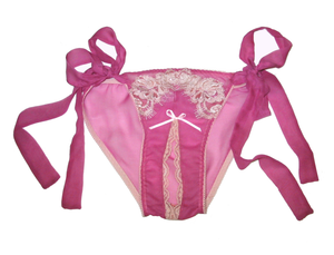 "French Maid" Ouvert Bow Bikini - Frances Smily